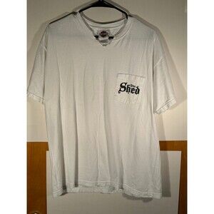 Vintage Harley Davidson Motorcycles The Shed Maryville Tennessee Shirt Large USA